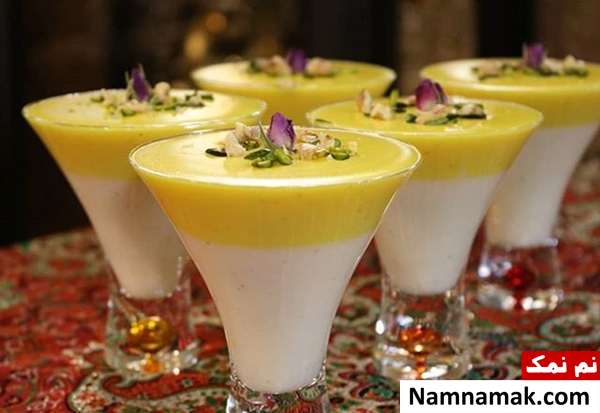 فرنی با آرد برنج طرز تهیه فرنی با آرد برنج