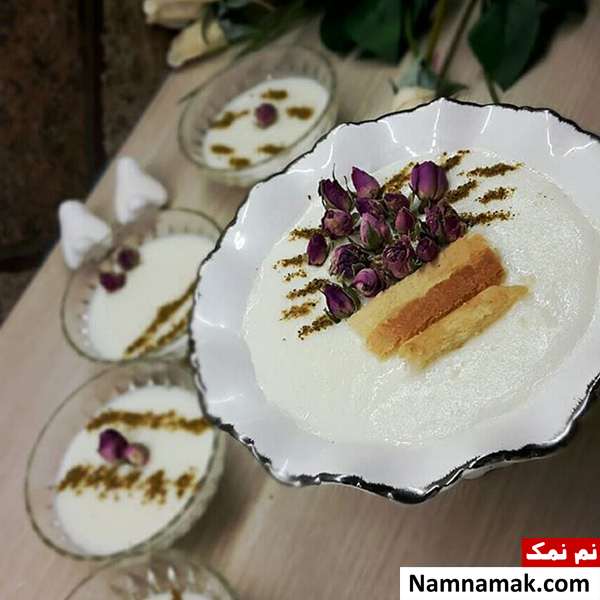 طرز تهیه فرنی طرز تهیه فرنی