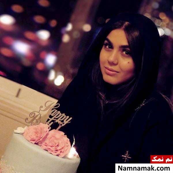 آزاده زارعی جشن تولد آزاده زارعی