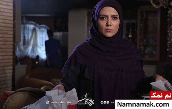 ندا عقیقی بازیگر نقش افسانه در برادرجان همسر دوم چاوش در سریال برادرجان