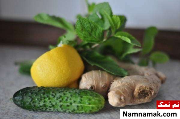 معجون لاغری خیار و لیمو و زنجبیل
