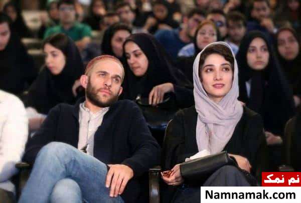 بابک حمیدیان و همسرش مینا ساداتی