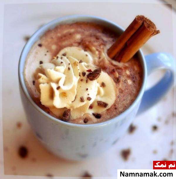 تزیین hot chocolate
