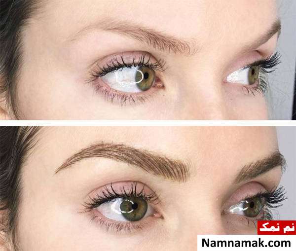 مضرات میکروبلیدینگ ابرو معایب میکروبلیدینگ ابرو