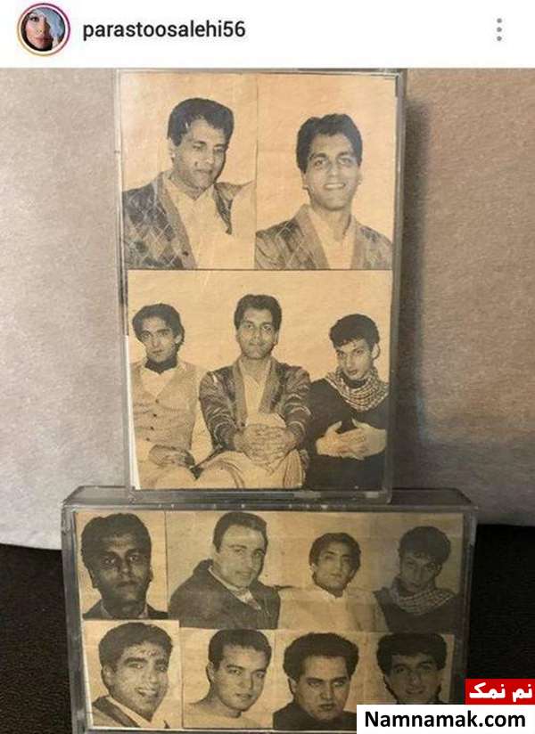 عکسی قدیمی از بازیگران سینما