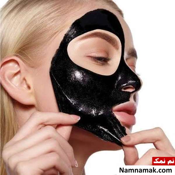 طرز استفاده ماسک زغال لایه برداری پوست با زغال
