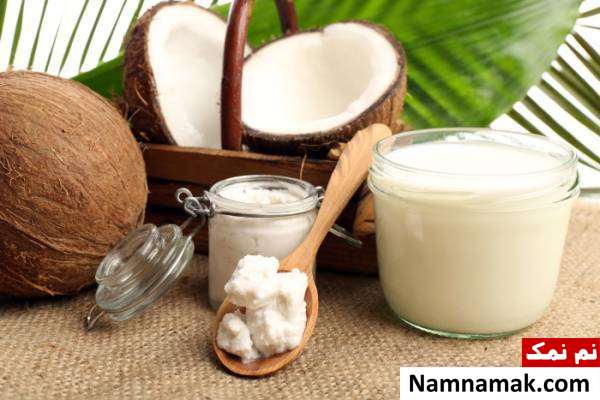 ماسک جادویی برای صورت ماسک جوش شیرین و روغن نارگیل