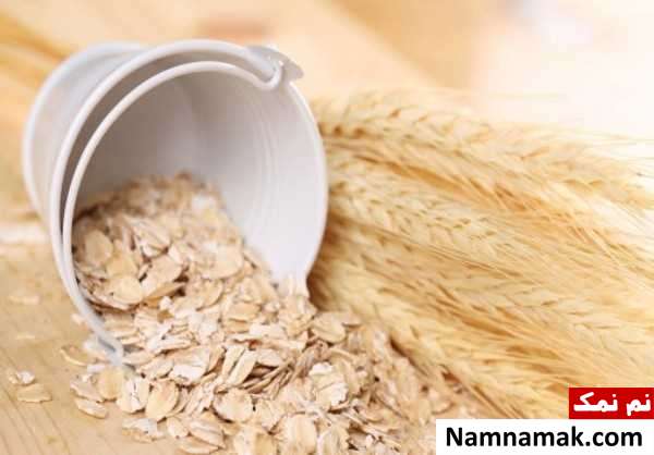 ماسک جوش شیرین و جو