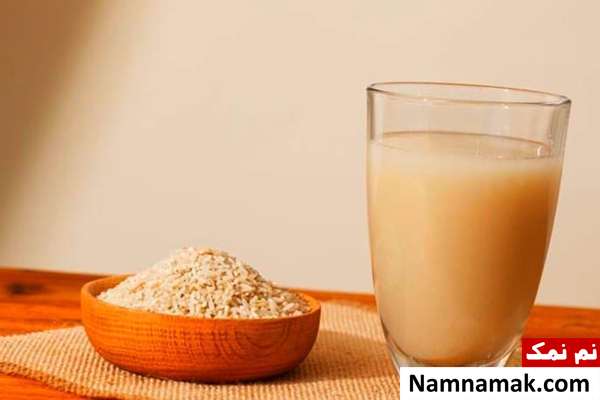 آب برنج برای یبوست 