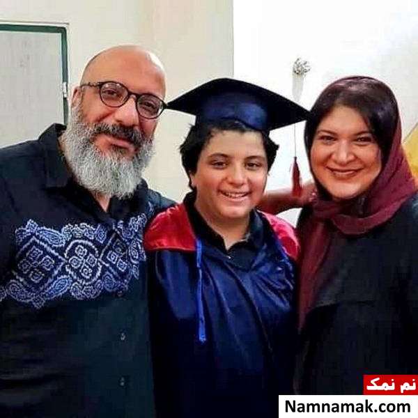عکسی از امیر جعفری و ریما رامین فر و پسرشان
