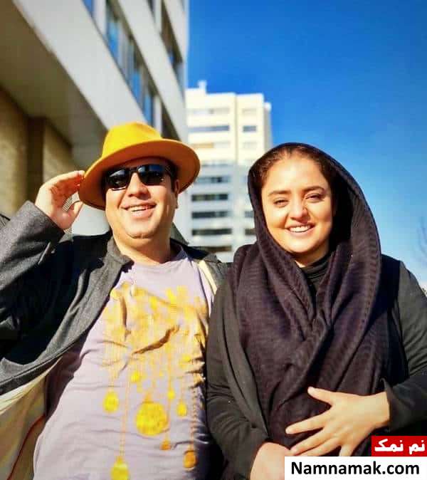 بیوگرافی فرح خیری مادر نرگس محمدی و مادرزن علی اوجی عکسی از علی اوجی و همسرش نرگس محمدی