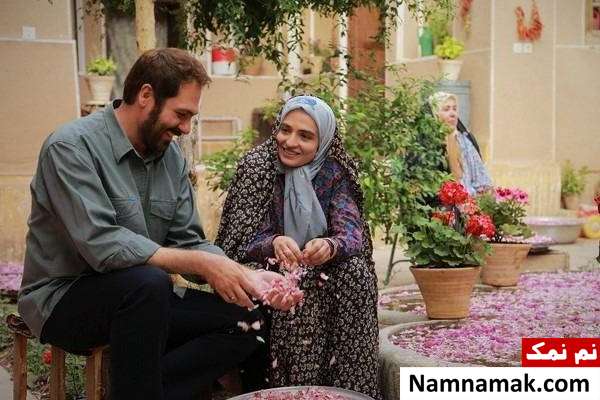 کوروش تهامی و گلاره عباسی در فیلم دختر ایران