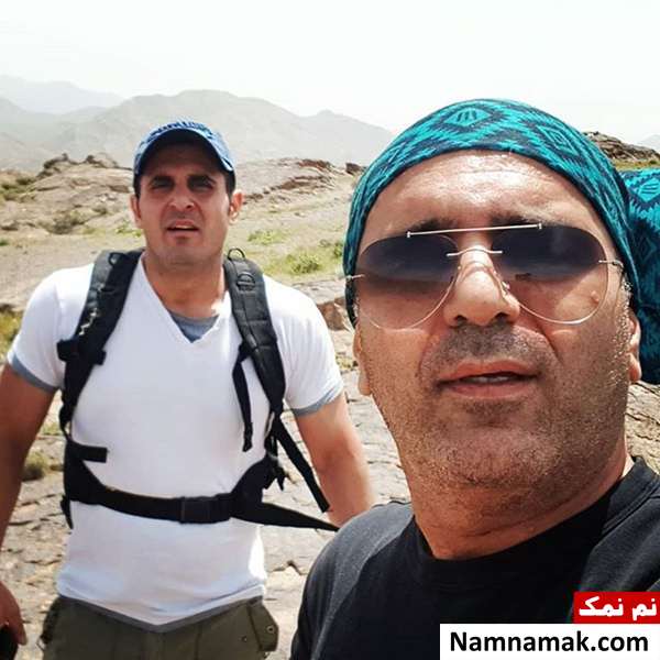 حسین رفیعی و برادرش مرتضی در ابراهیم آباد