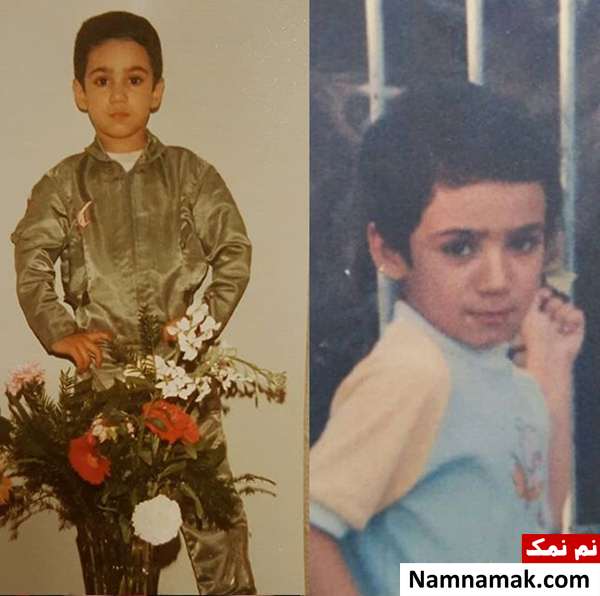 کودکی شاهین صمدپور