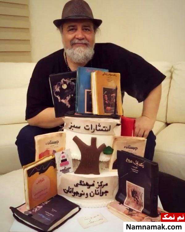 تولد محمدرضا شریفی نیا با کیکی خاص