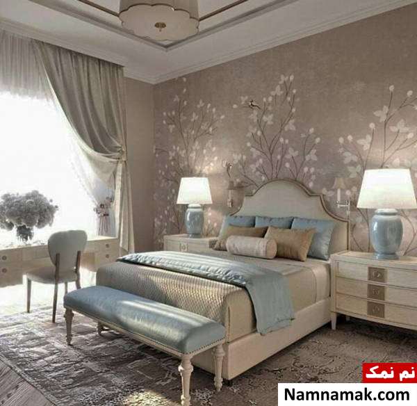 اتاق خواب شیک و کلاسیک تغییرات در اتاق خواب