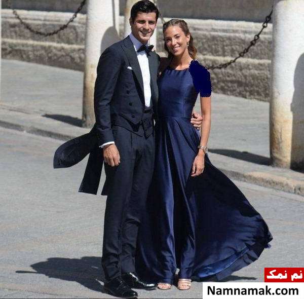 زندگینامه آلوارو موراتا و همسرش آلیس کامپلو آلوارو موراتا و همسرش آلیس کامپلو در مراسم ازدواج سرخیو راموس