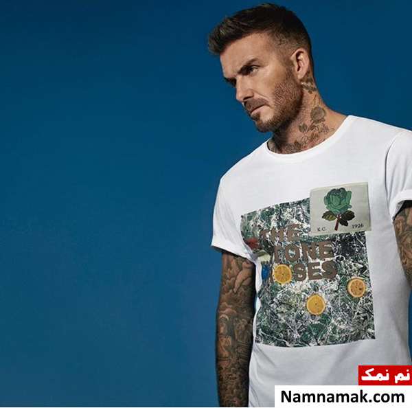 دیوید بکهام بازیکن فوتبال و مدل