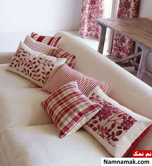 دوخت روبالشتی ساده دوخت روبالشتی در منزل