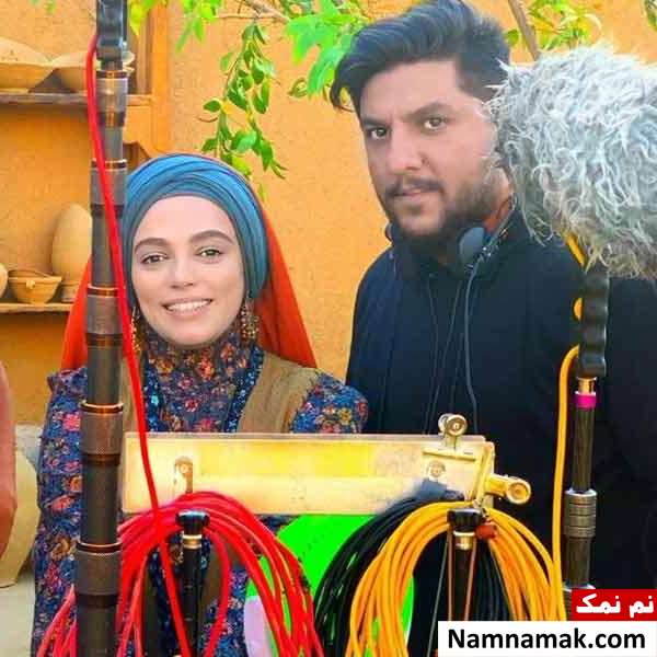 لادن قناد و همسرش میثم یاردیلو