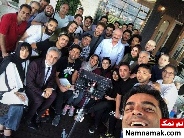 منوچهر هادی منوچهر هادی و بازیگران سریال دل