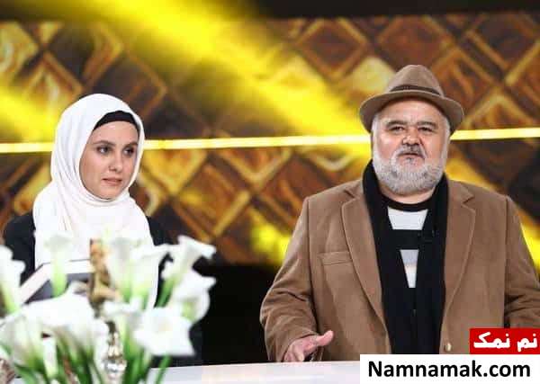 اکبر عبدی و دخترش اکبر عبدی و دخترش در تلویزیون