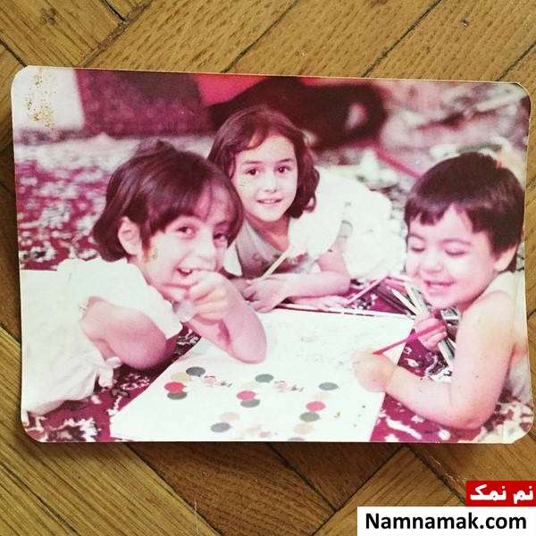 هانیه توسلی هانیه توسلی در 4 سالگی