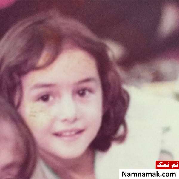 هانیه توسلی هانیه توسلی وقتی 4 ساله بود