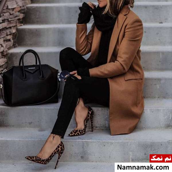 ست لباس قهوه ای روش ست کردن لباس قهوه ای
