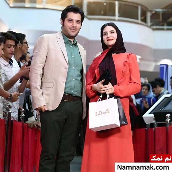 نورا هاشمی و همسرش سیاوش اسعدی