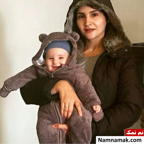 نورا هاشمی و پسرش اوستا