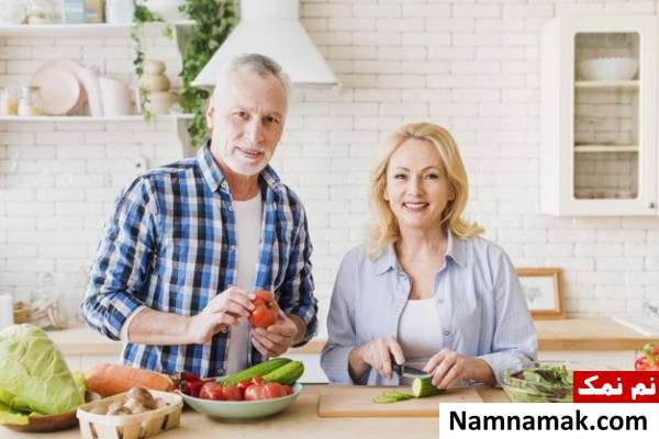 تغذیه زنان میانسال رژیم لاغری برای خانم چهل ساله