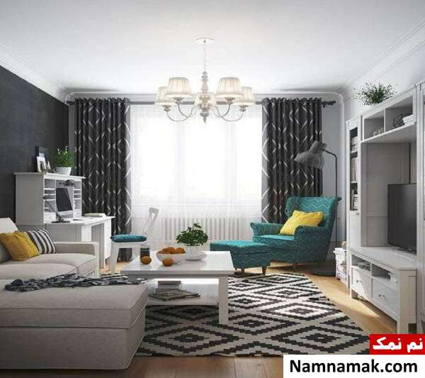 طراحی دکوراسیون تی وی روم