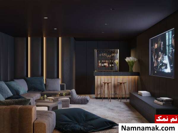 طرح های اتاق تلویزیون