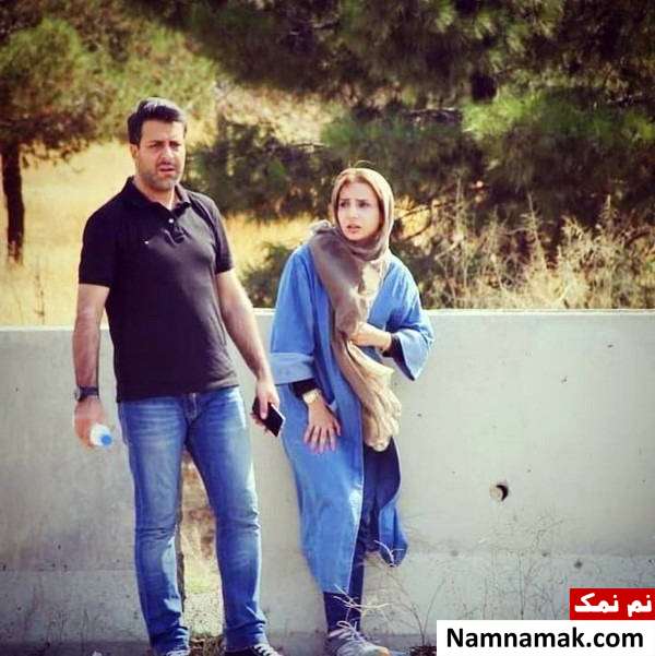 مجید واشقانی و شبنم قلی خانی در فیلم بزرگراه