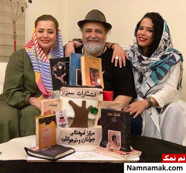 محمدرضا شریفی نیا عکسی از محمدرضا شریفی نیا و دخترانش