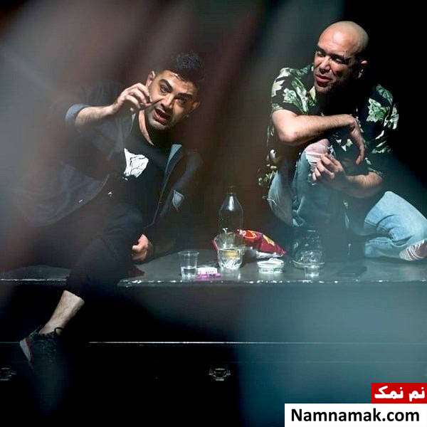 امیر کربلایی زاده امیر کربلایی زاده و فرزاد حسنی در نمایش هوس و هفت دقیقه