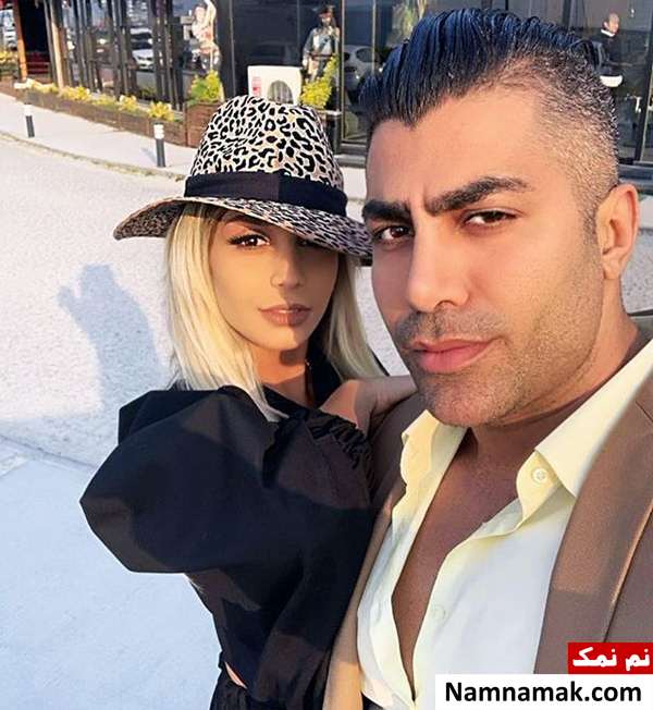 زندگینامه الهام گلرخ و همسرش بابک نراقی الهام گلرخ و همسرش بابک نراقی