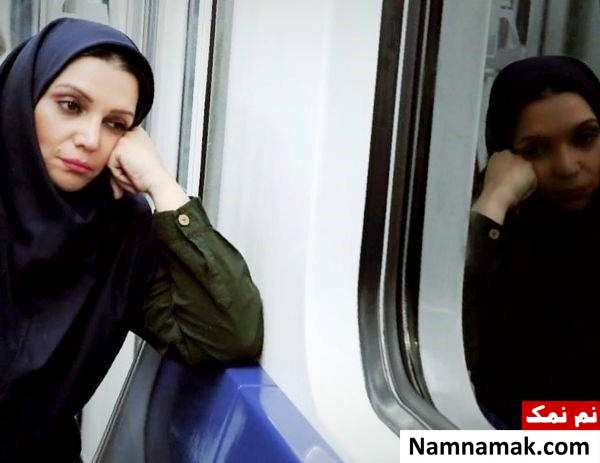 الهام پاوه نژاد عکسی از الهام پاوه نژاد بازیگر نمایش عاشقانه های خیابان
