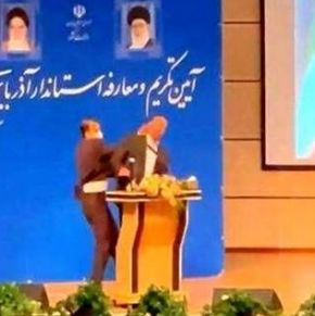 ایوب علیزاده زننده سیلی به استاندار کیست؟ + فیلم