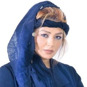 نسرین مقانلو در پشت صحنه سریال سفر در خانه