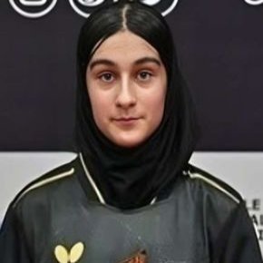باران ارجمند پینگ پنگ باز