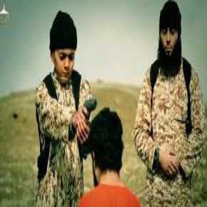 کودک داعشی که سر نطامیان را میبرید