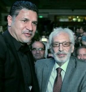عکس علی دایی در کنار جمشید مشایخی