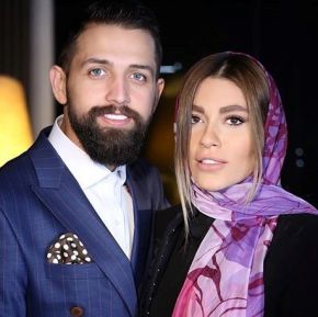 مراسم عقد محسن افشانی و همسرش + عکس
