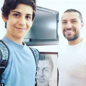 متین نصیری کمدین خندوانه و خواهرش
