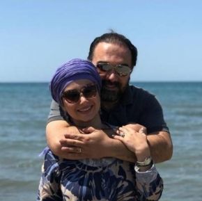 تبریک احساسی برزو ارجمند برای روز تولد همسرش + تصاویر