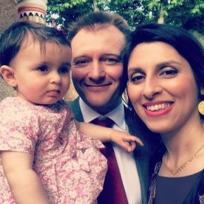 بیوگرافی نازنین زاغری و همسرش ریچارد رتکلیف
